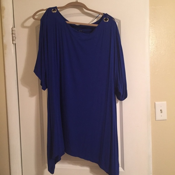 Cable & Gauge Tops - Cable & Gauge Cold Shoulder Tunic